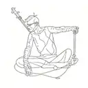 french guy Paul  tattoo design idea