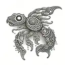 Scorpio weather tattoo design idea