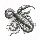 Scorpio weather tattoo design idea