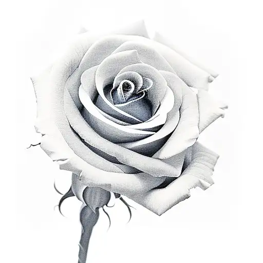 roses projecting out of an antique book tattoo design idea