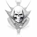 Skeletor tattoo design idea
