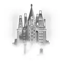 baltimore city buildings tattoo design idea