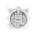 baltimore city buildings tattoo design idea