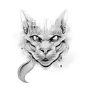 baltimore city buildings tattoo design idea