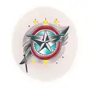 barb wire halo tattoo design idea