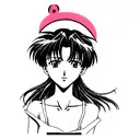 Neon Genesis Evangelion asuka tattoo design idea