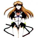 Neon Genesis Evangelion asuka tattoo design idea