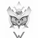 Eudaimonia tattoo design idea