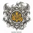 brother tatoo name :- GAGAN tattoo design idea