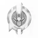 thor hammer  tattoo design idea