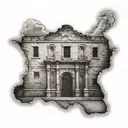 remember the Alamo  tattoo design idea