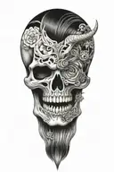 Alamo imagery tattoo design idea