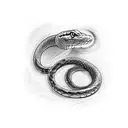 snake and dagger tattoo design idea