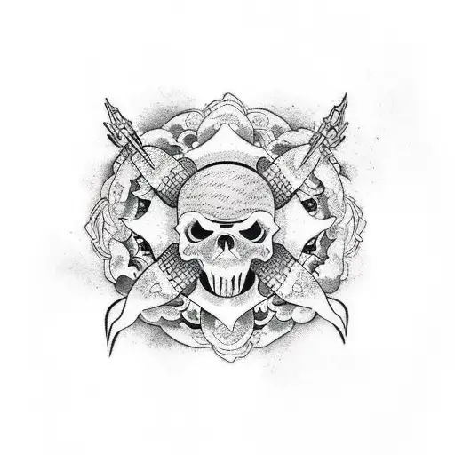 tortuga tattoo design idea