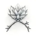 cedar branch  tattoo design idea