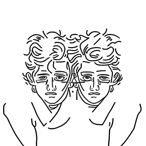 Torso that represents the beauty of youth in male teenagers. Timothee Chalamet body type tattoo design idea