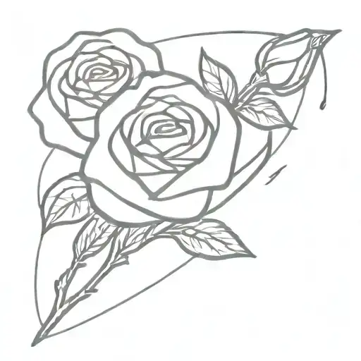 bread and roses socialism tattoo design idea
