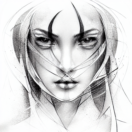 woman, hands, blade, warrior tattoo design idea