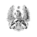 liberty european equality strength bavaria tattoo design idea