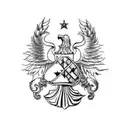 liberty european equality strength bavaria tattoo design idea
