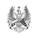 liberty european equality strength bavaria tattoo design idea