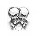 jekyll and hyde tattoo design idea