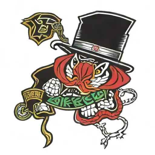 Wisconsin sports teams intertwined with elements tattoo design idea