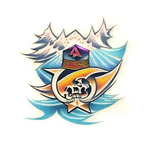 Rock n' roll tribute to video games tattoo design idea