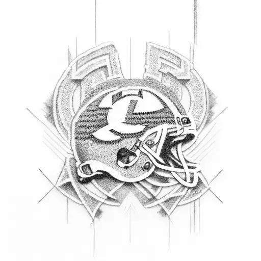 America Green Bay packers  tattoo design idea