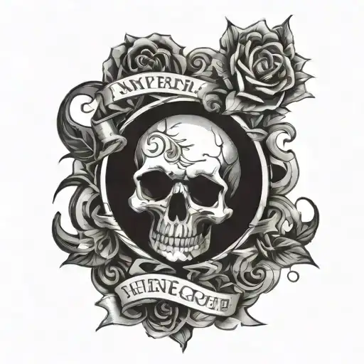 hardwork never give tattoo design idea