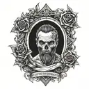 hardwork never give tattoo design idea