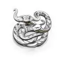 vikings with snake around the whole arm  tattoo design idea
