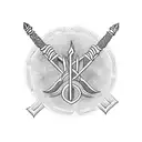 Ukrainian Trident tattoo design idea