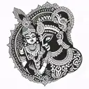  murugan and vel in the wrist arm tattoo design idea