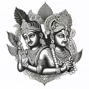  murugan and vel in the wrist arm tattoo design idea