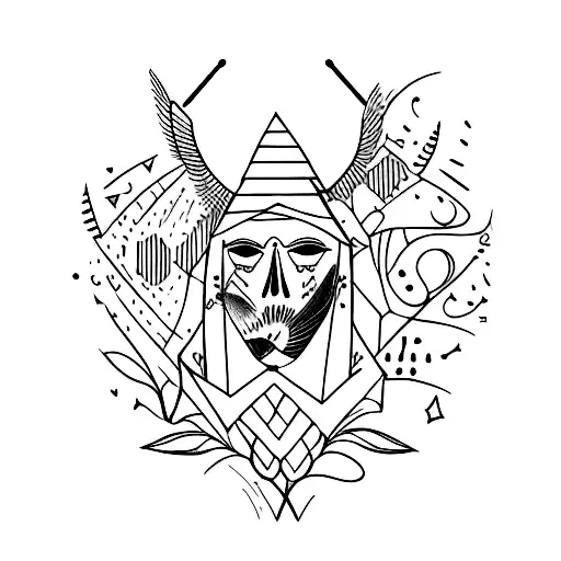 Amor fati tattoo design idea