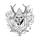 Amor fati tattoo design idea