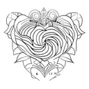 Amor fati tattoo design idea