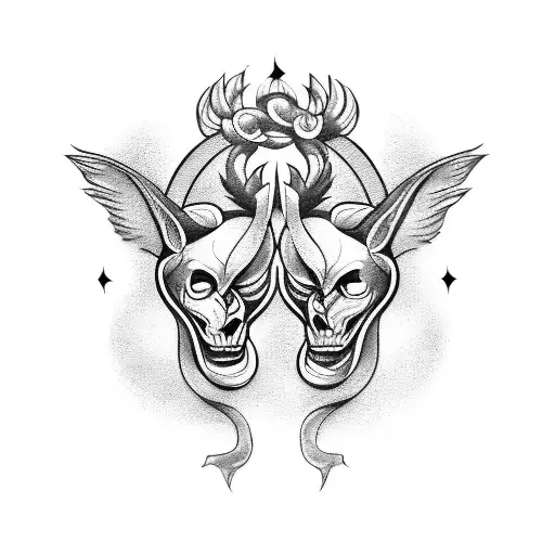 gemini twins tattoo tattoo design idea
