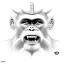 MONKEY KING tattoo design idea