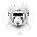 MONKEY KING tattoo design idea