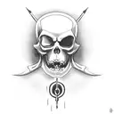 Grim Reaper tattoo design idea