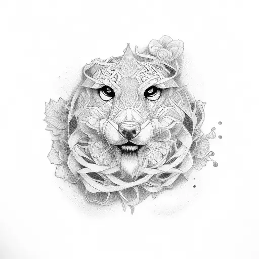 patience tattoo design idea