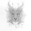 patience tattoo design idea