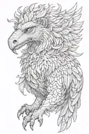 griffin tattoo design idea