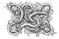 Gemini tattoo design idea