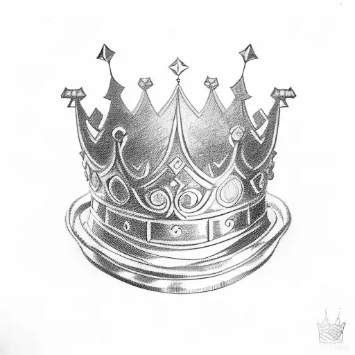 King's Crown tattoo design idea