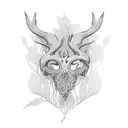 rowan tree tattoo design idea