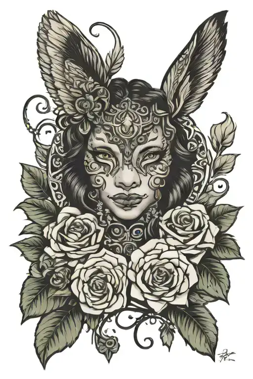 Jay Kelley + Ashanti Kelley 6-15-2024 tattoo design idea