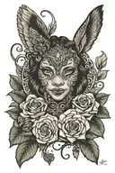 Jay Kelley + Ashanti Kelley 6-15-2024 tattoo design idea